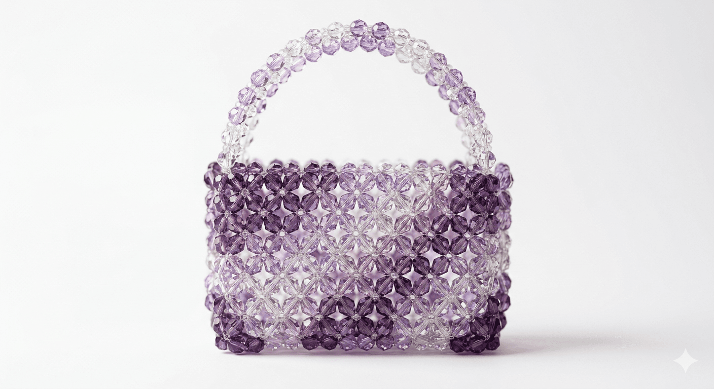 Rose Aura Crystal Mini Bag
