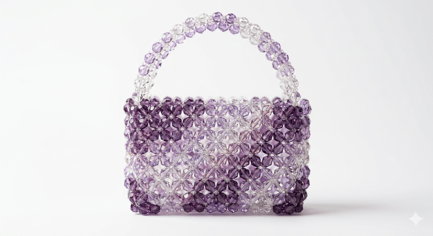 Rose Aura Crystal Mini Bag